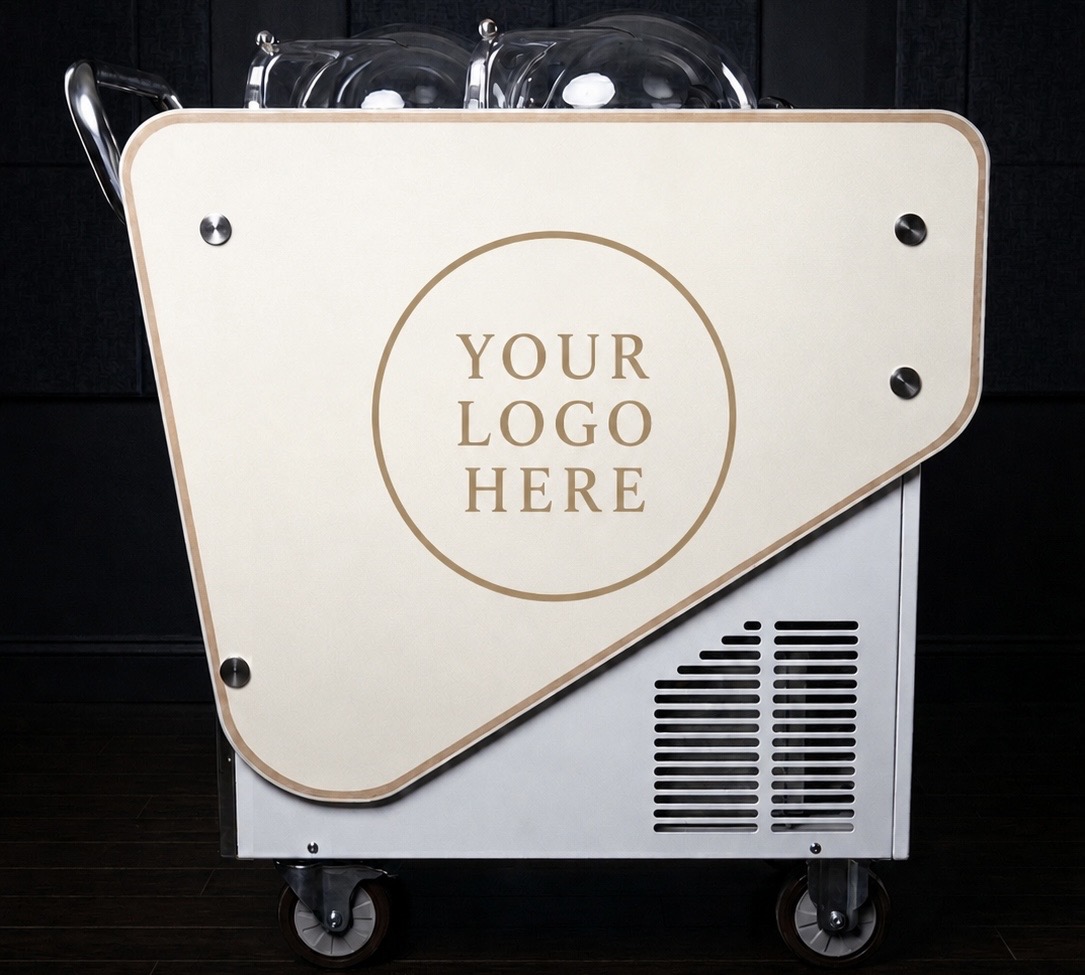 Custom logo cart
